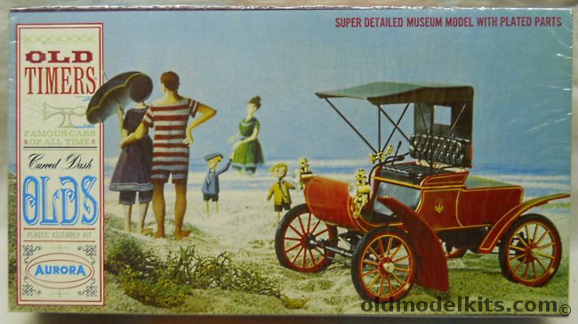 Aurora 1/16 1904 Curved Dash Olds (Oldsmobile) - Old Timers - Famous Cars of All Times Issue, 576-198 plastic model kit